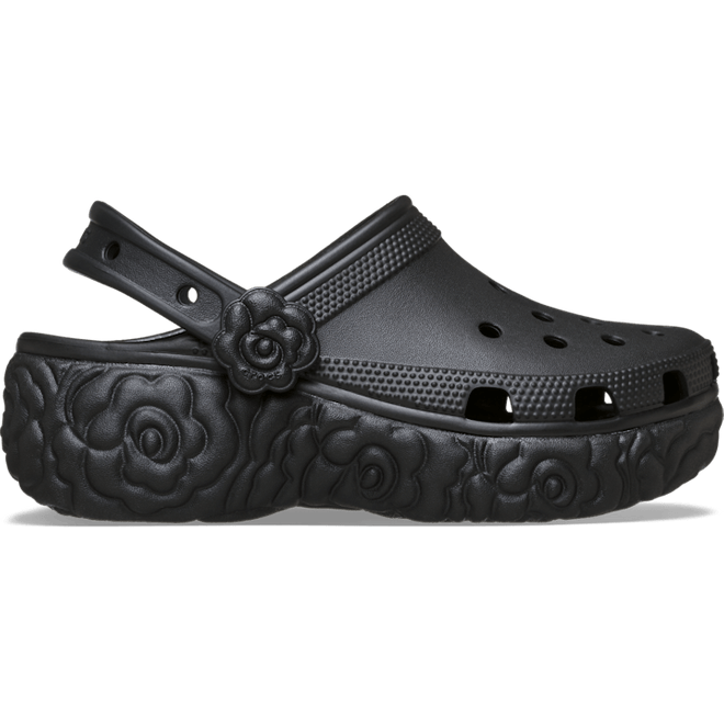 Crocs Classic Platform Bloom Clogs Black