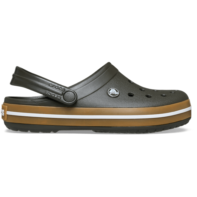 Crocs Crocband Gum Clogs Deep Olive