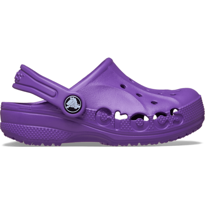 Crocs Toddler Baya Clogs Kinder Neon Purple
