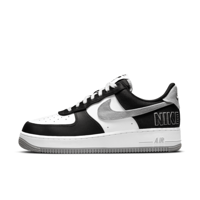 Nike Air Force 1 EMB 'Black & White'