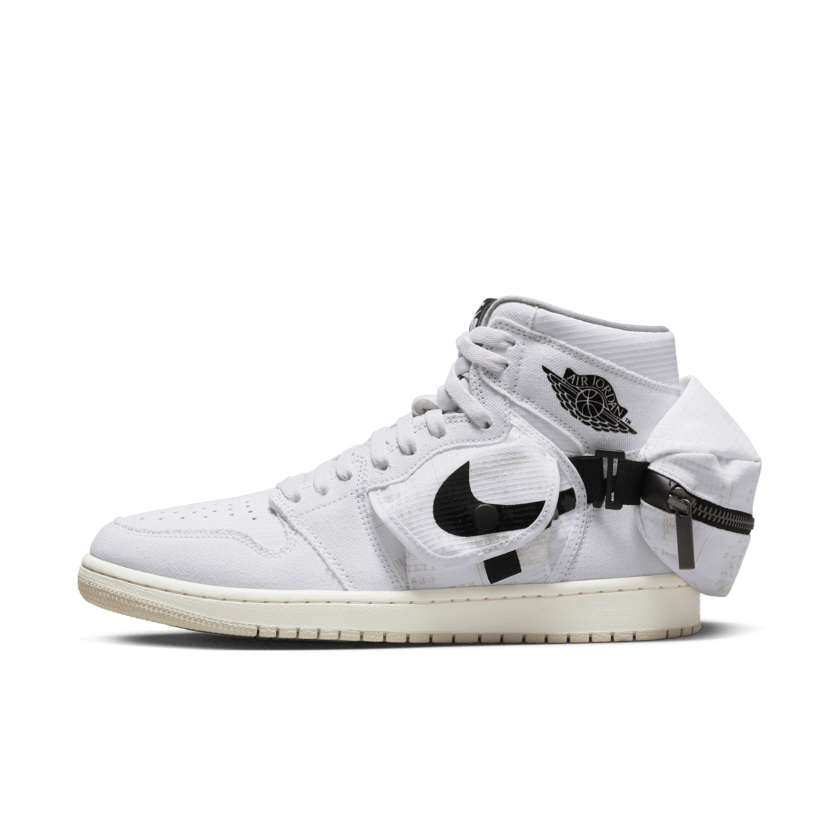 Air Jordan 1 High Stash 'White Nylon'