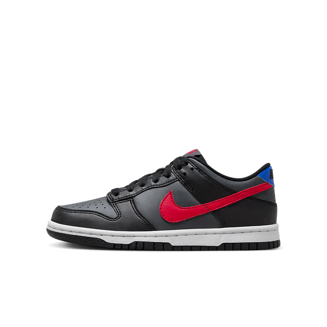 Nike Dunk Low GS 'Black Red Blue'