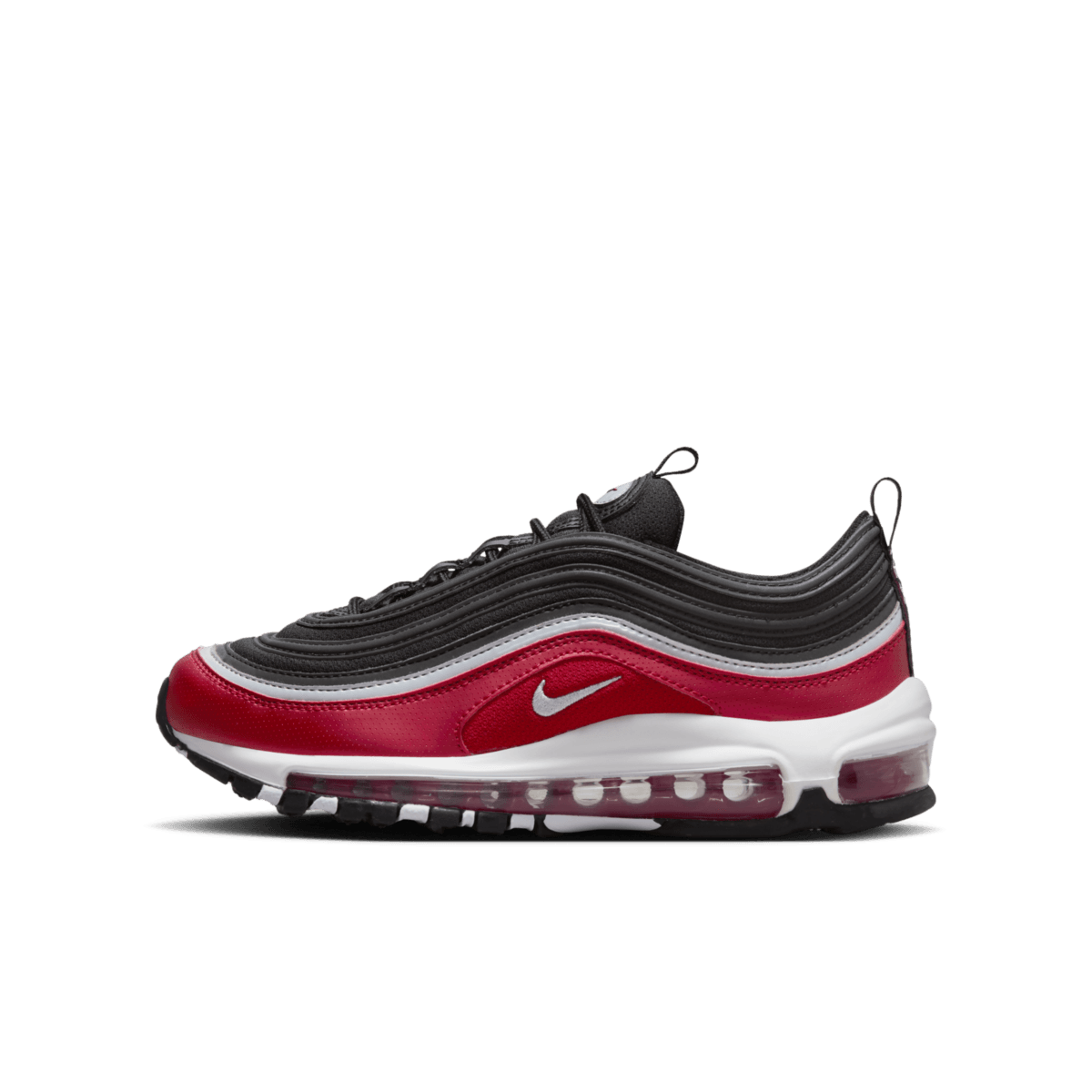 Nike Air Max 97 SE GS 'Black Varsity Red'