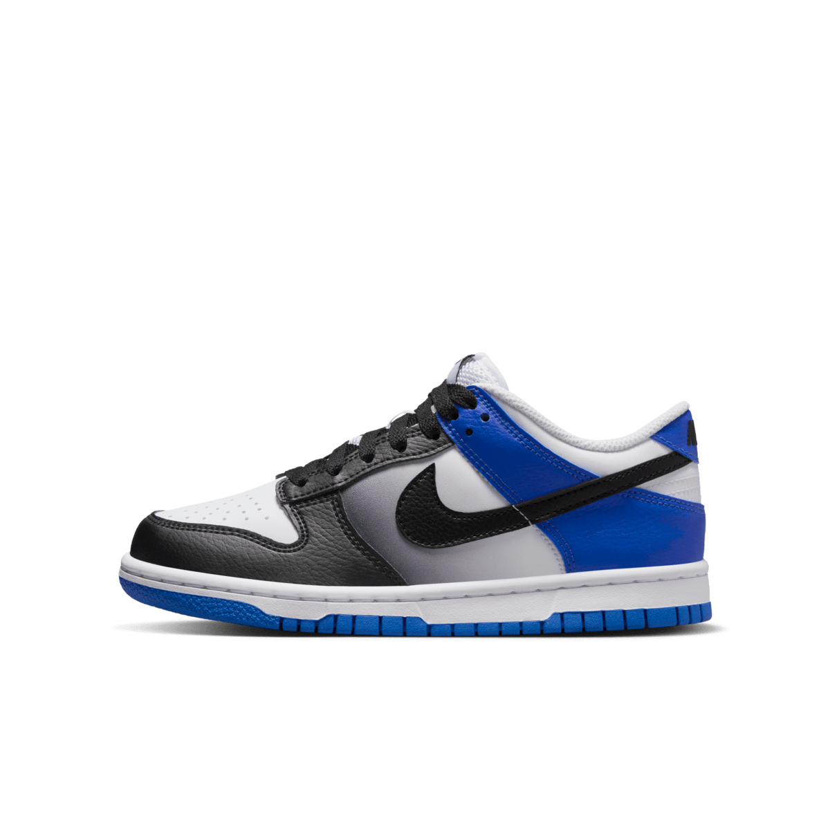 Nike Dunk Low GS 'Black & Royal Gradient'