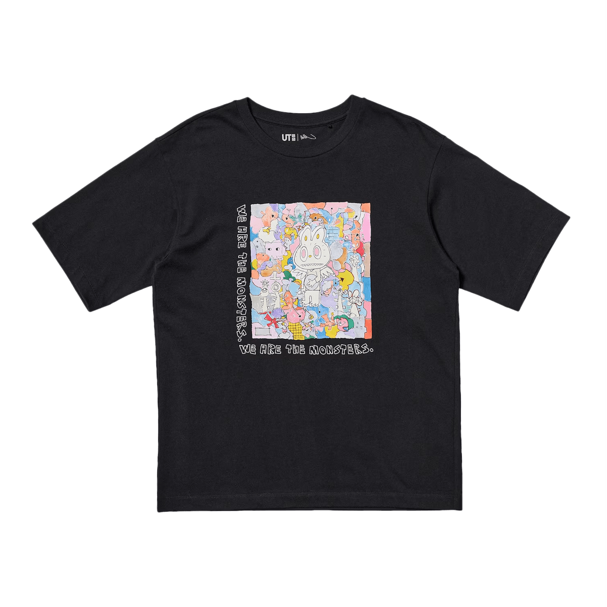 Labubu x UNIQLO UT Graphic T-Shirt 'Black'
