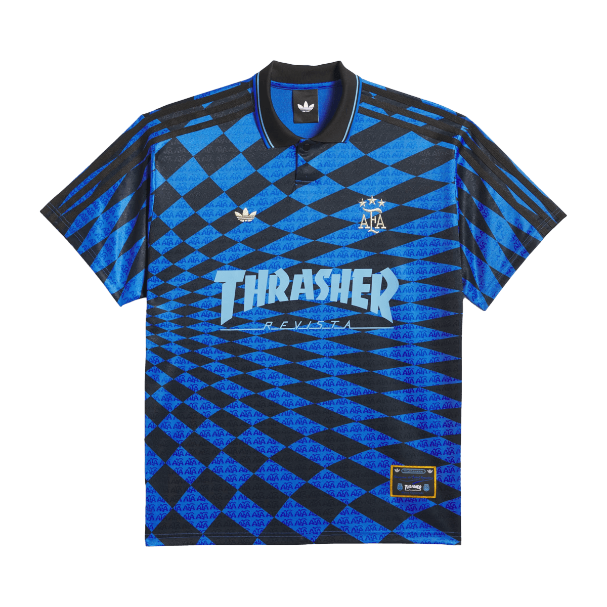 Thrasher x Argentina FA x adidas Jersey 'Blue'