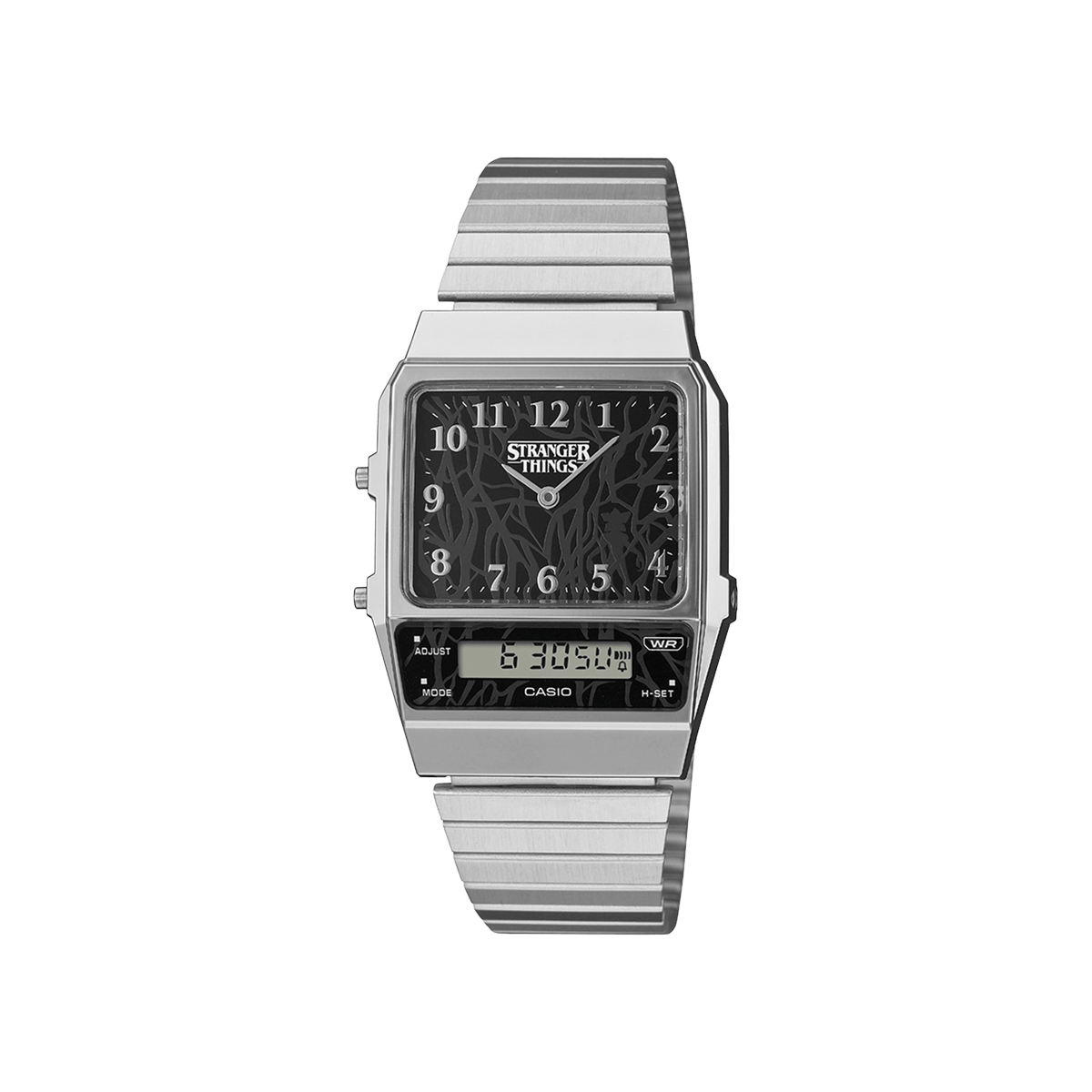 Stranger Things x CASIO AQ-800 'Silver'