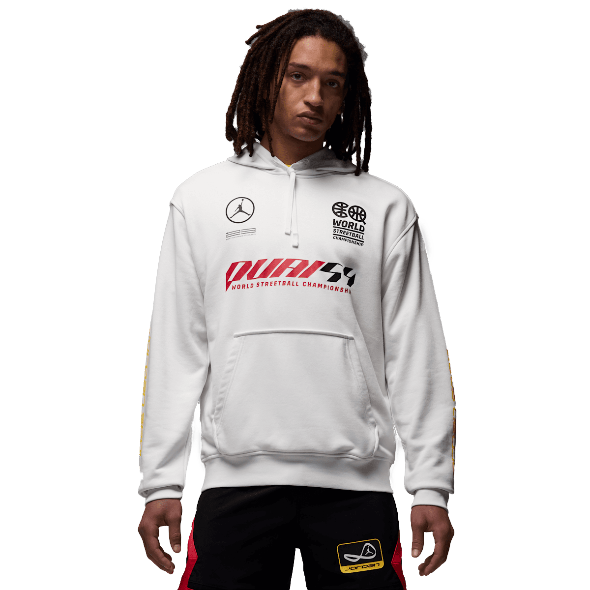 Quai 54 x Jordan Hoodie 'White' HV6697-121 The Drop Date