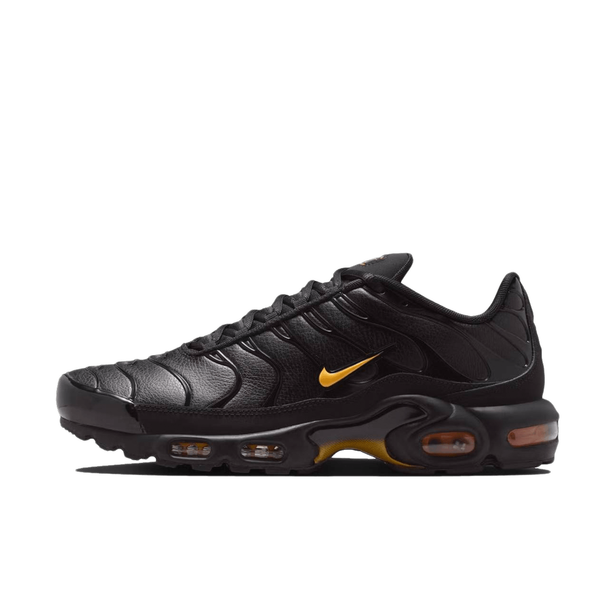Nike Air Max Plus Premium 'Black & Laser Orange'