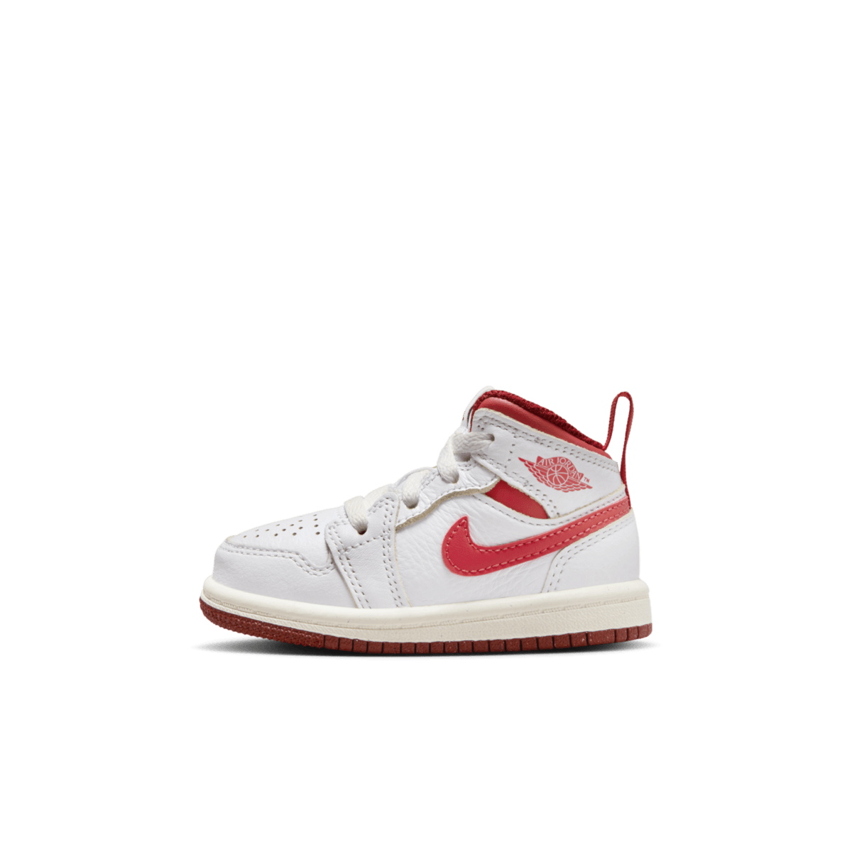 Air Jordan 1 Mid SE TD 'White Dune Red'