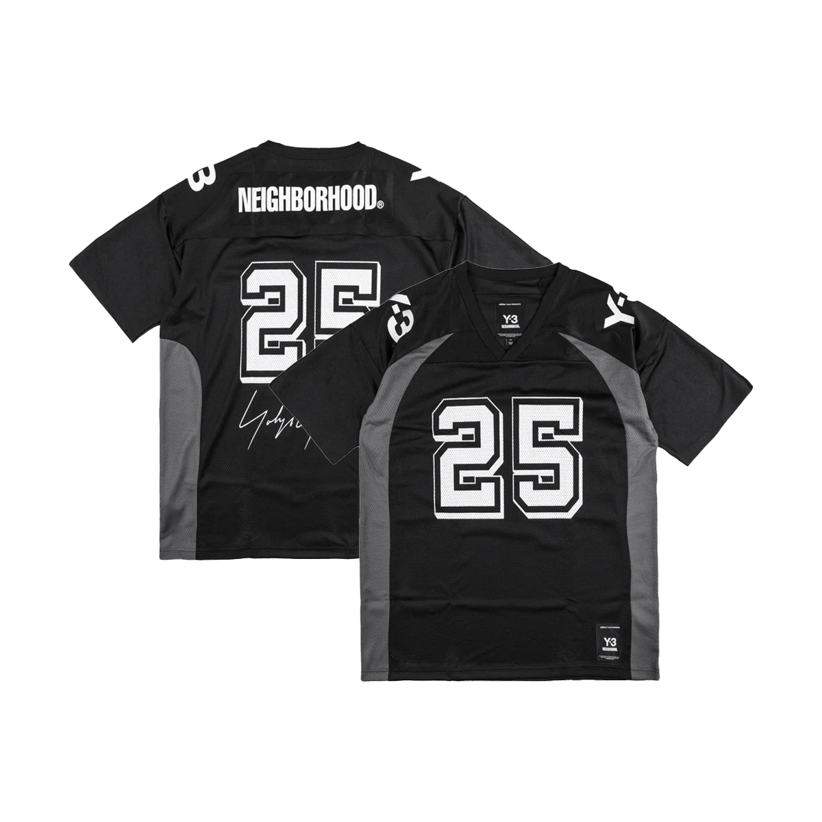 NBHD x adidas Y-3 Football Jersey 'Black'