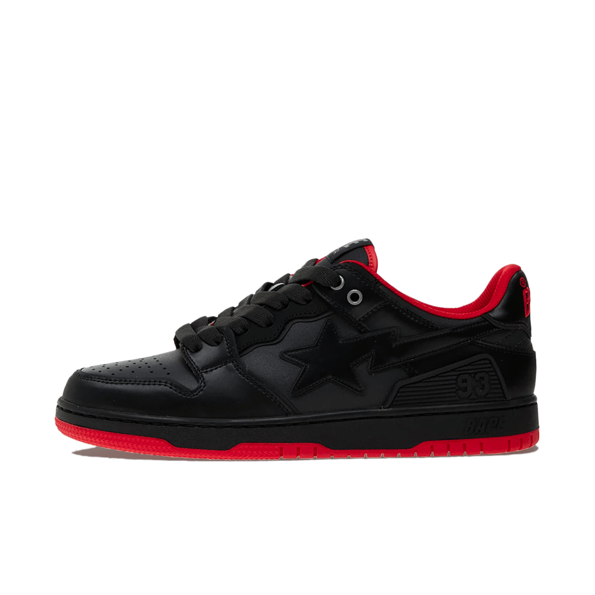 Bape Sk8 Sta 4 M2 'Black & Red'