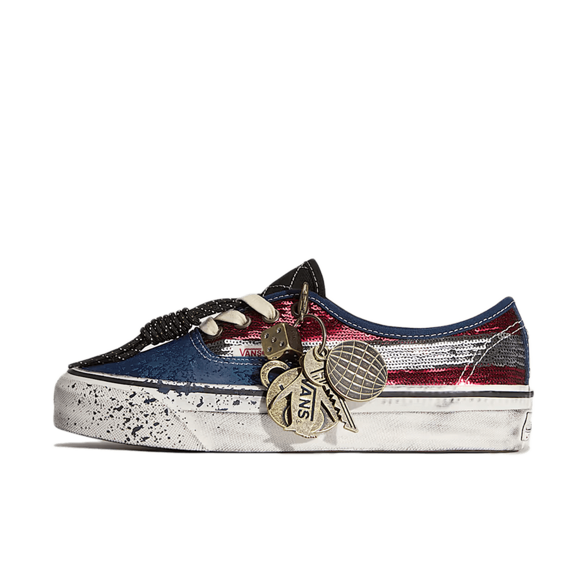 Vans Premium Authentic 'Red & Blue' - Charms Pack