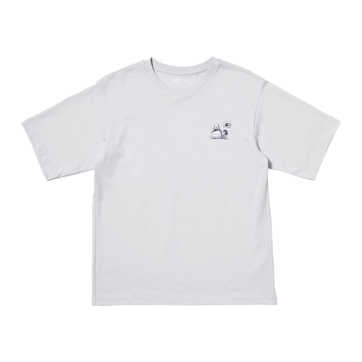 Labubu x UNIQLO Pop Mart UT T-Shirt 'Light Grey'