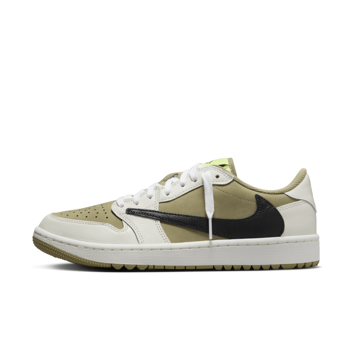 Travis Scott x Air Jordan 1 Low Golf 'Neutral Olive'