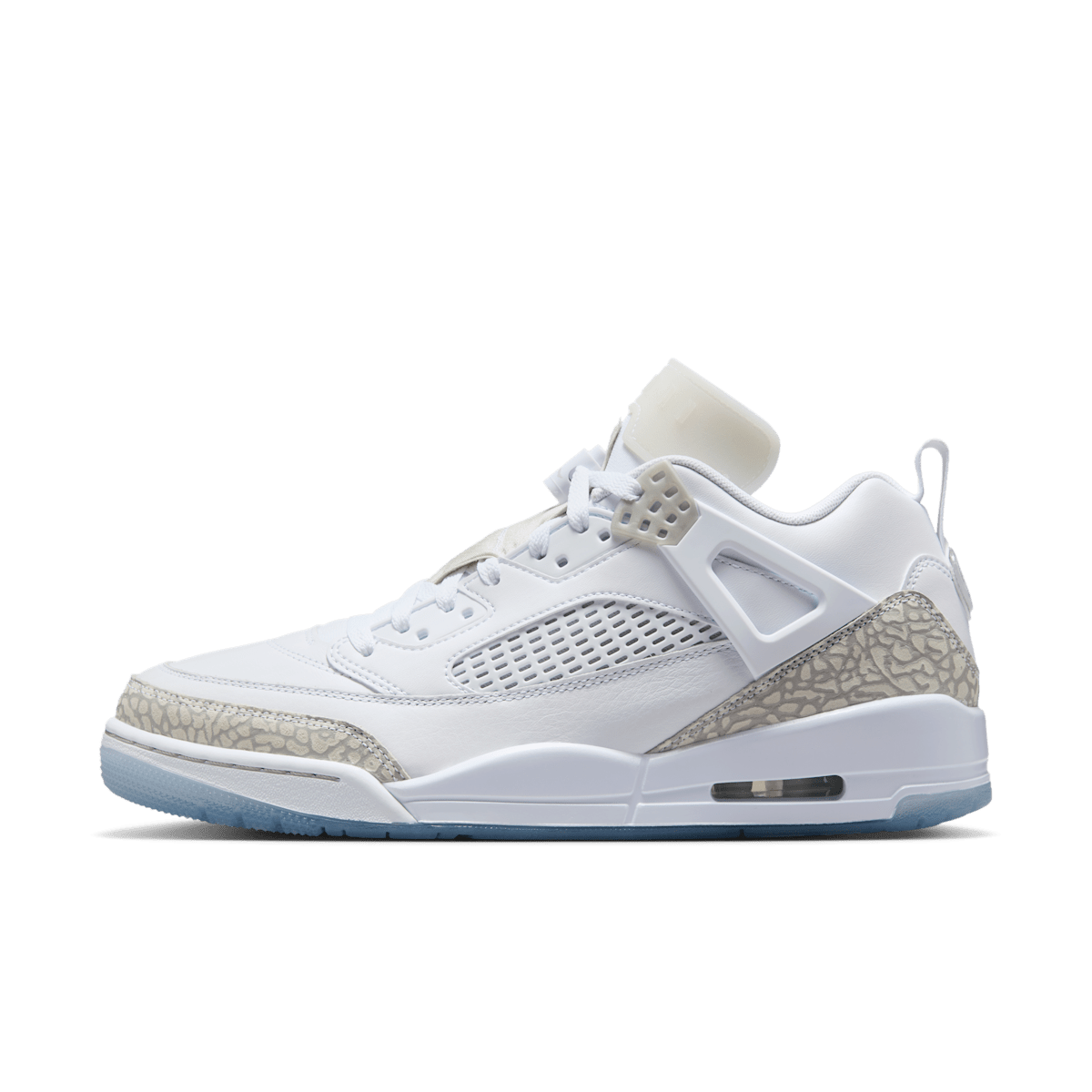 Air Jordan Spizike Low 'White & Metallic Silver'