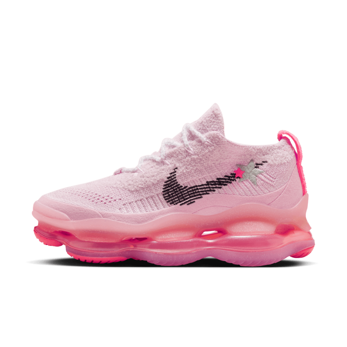 Hot pink and white nikes online