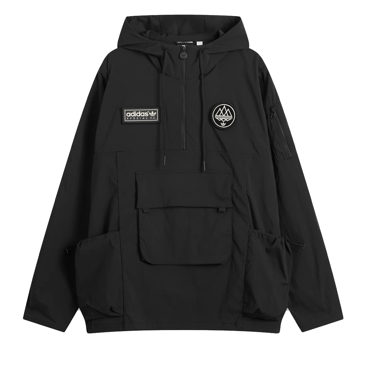 adidas SPZL F.C. Smock Jacket 'Black'
