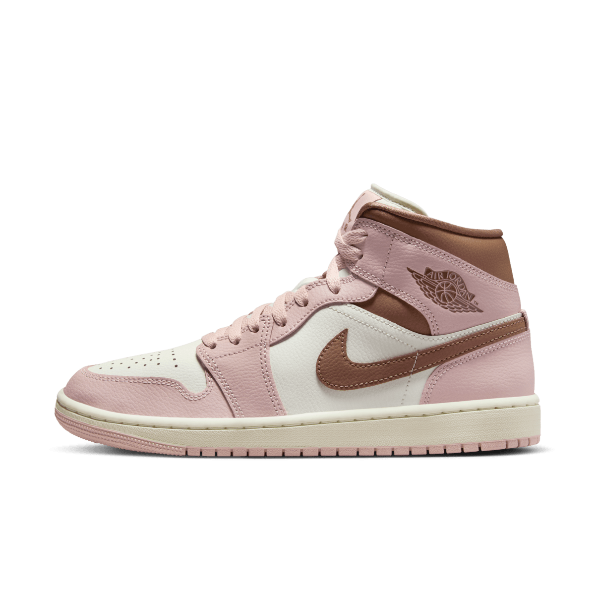 Air Jordan 1 Mid WMNS 'Pink Oxford'