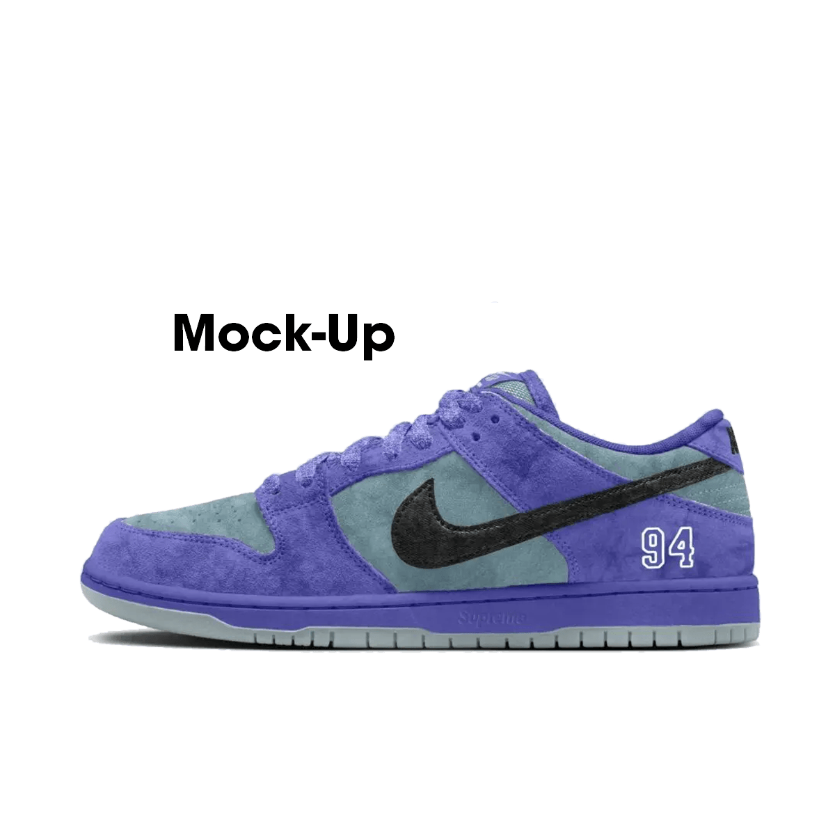 Supreme X Nike SB Dunk Low Pro 'Ink' - 2025