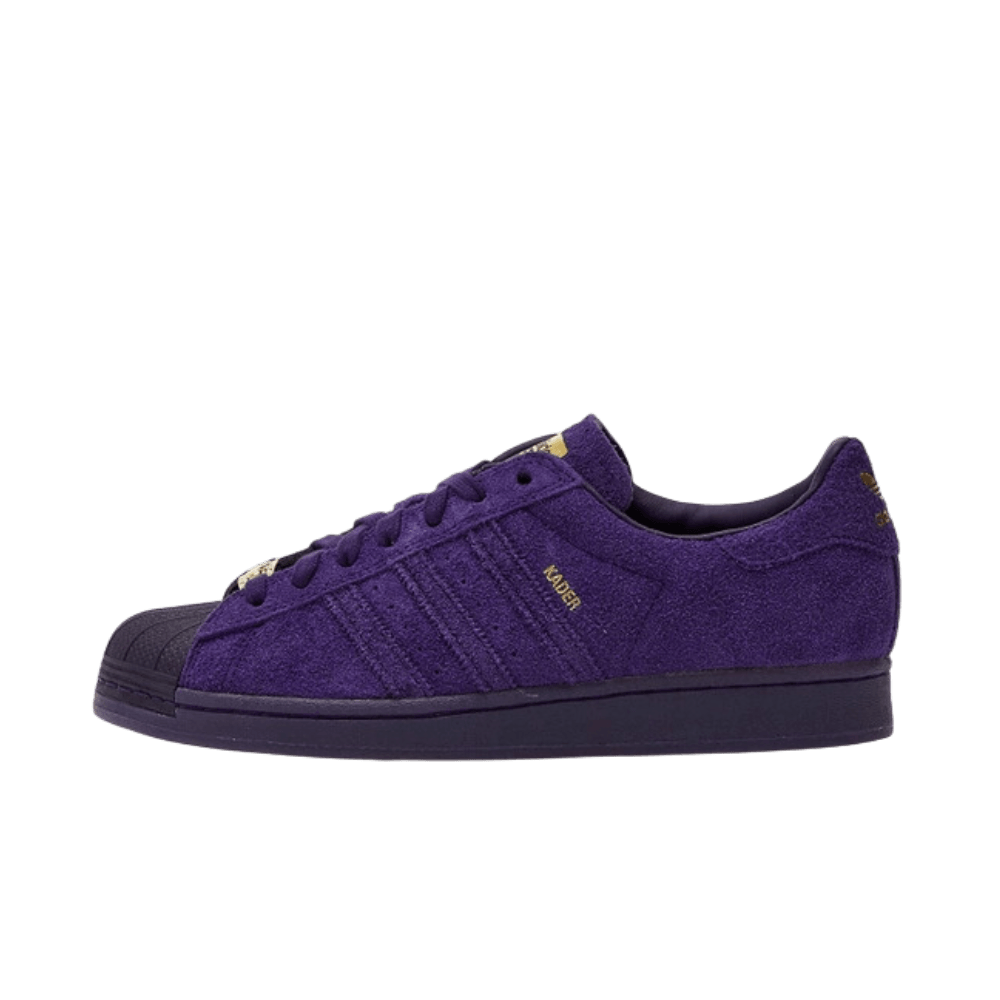 adidas x Kader Superstar Adv Dark Purple/ Dark Purple/ Gold Metalic