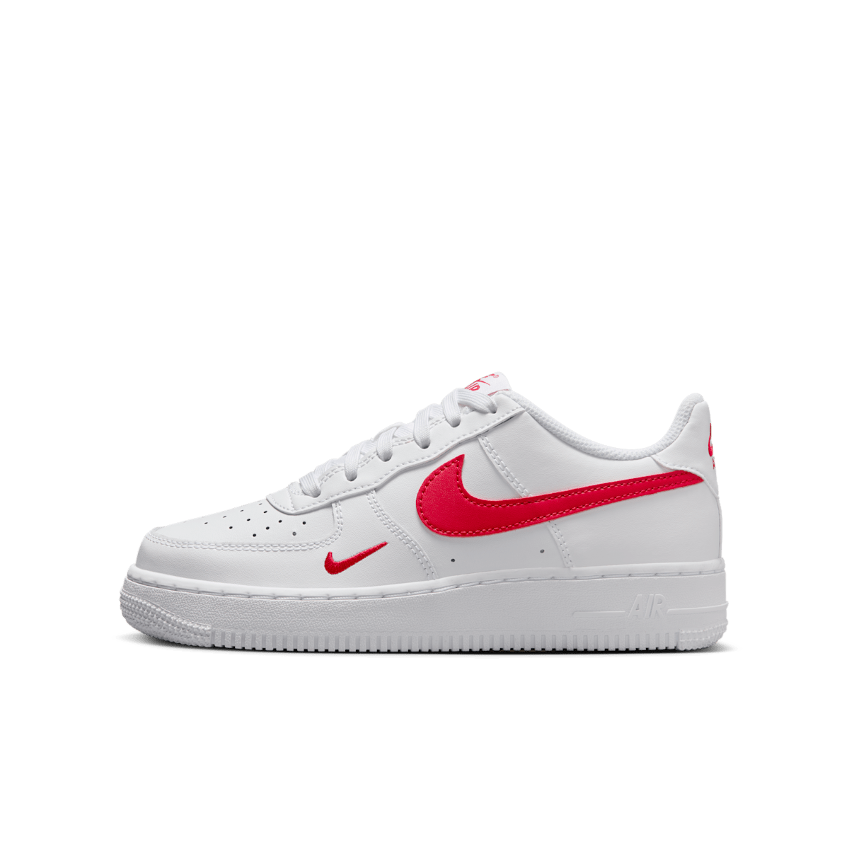 Nike Air Force GS 'White & Red'