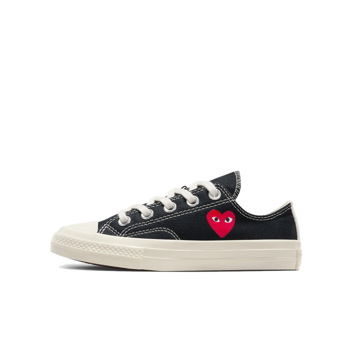 CDG x Converse Chuck 70 Low PS 'Single Heart Black'