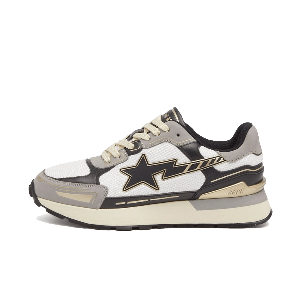 BAPE Cross Sta Express Pro M2 'Black & Gold'