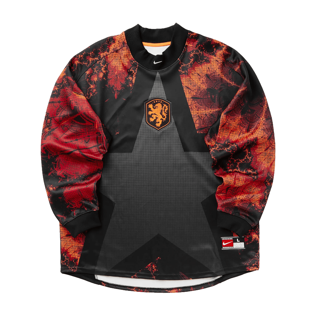 Nike Netherlands Authentic Goalkeeper Jersey 'Black'