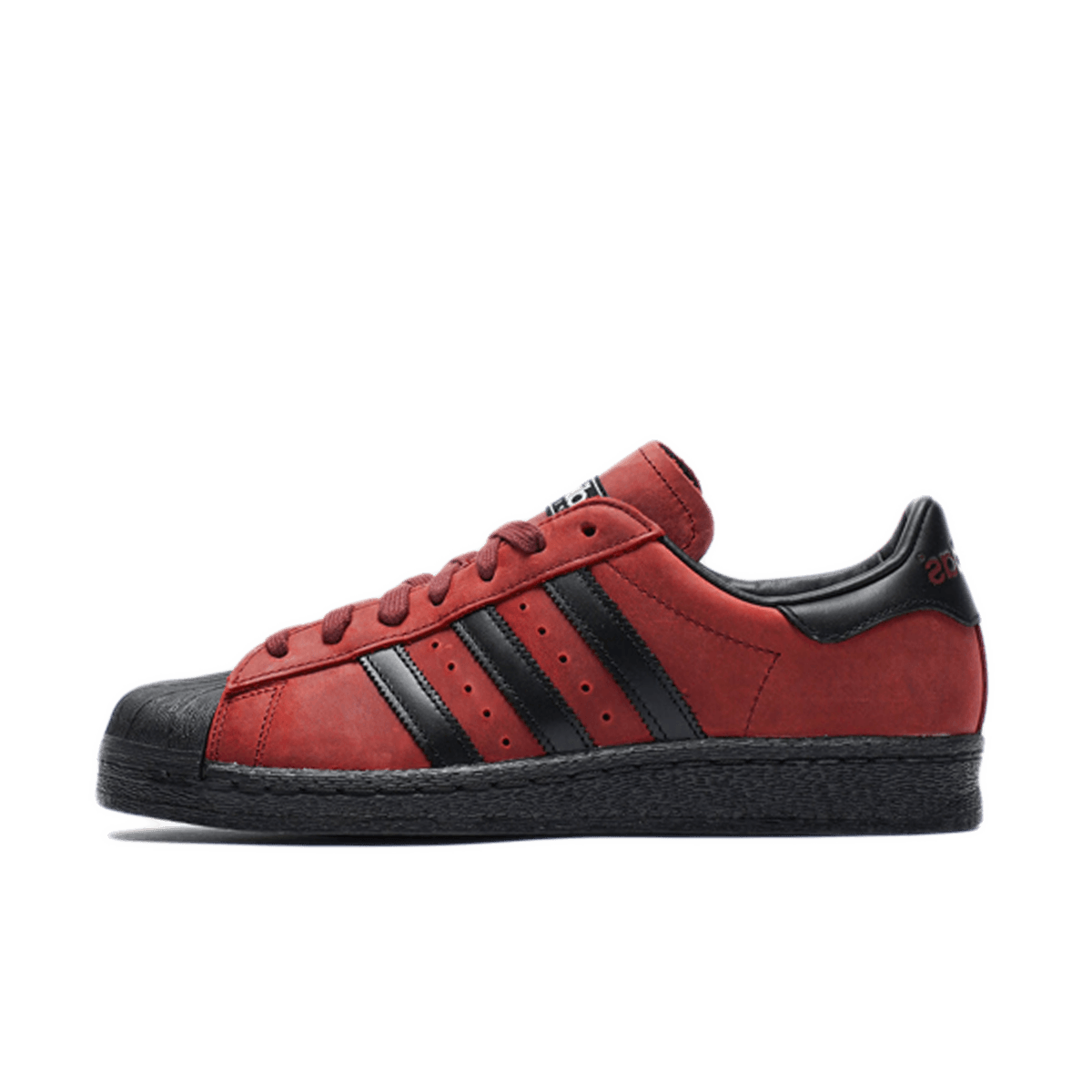 Adidas superstar metallic red best sale