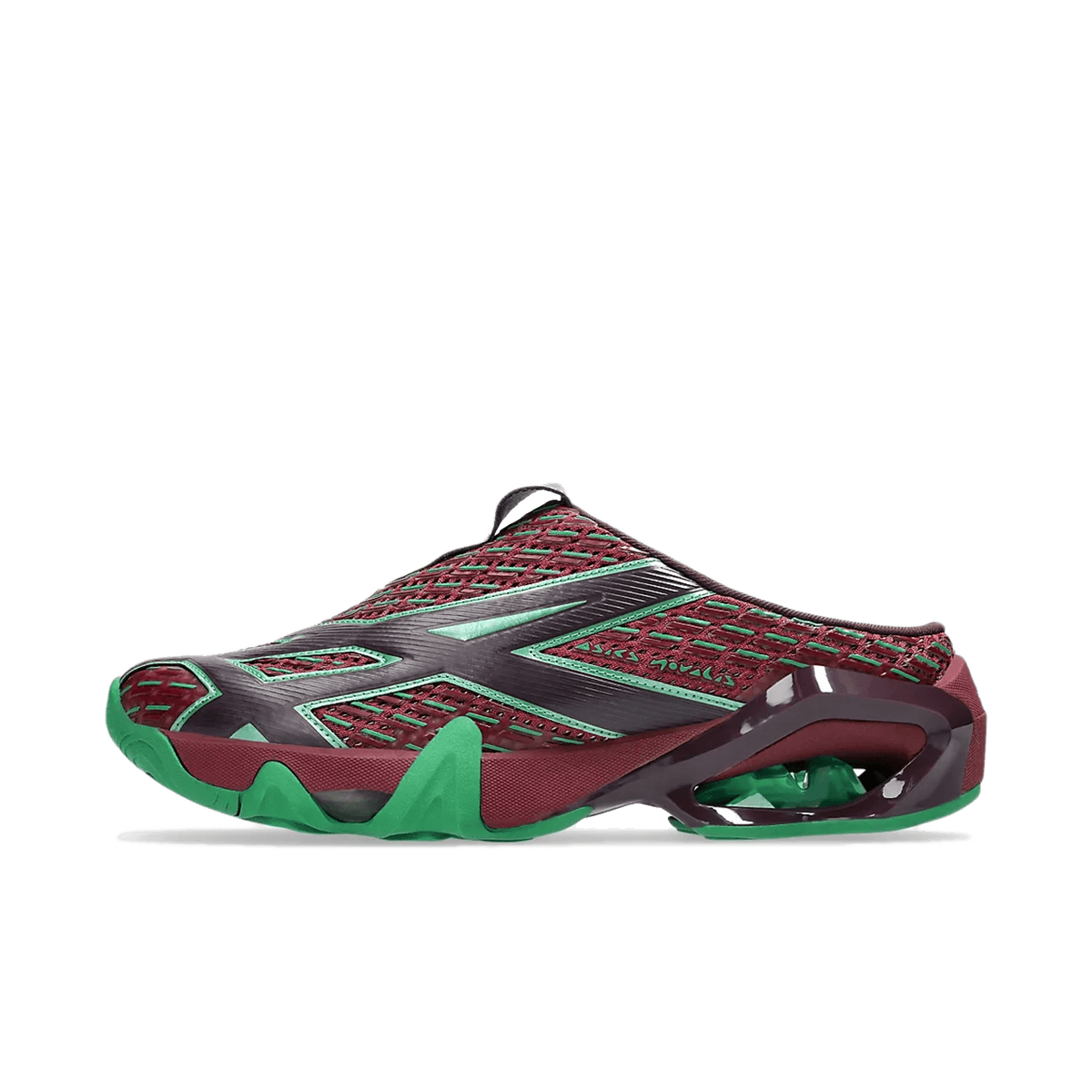 Kiko Kostadinov x ASICS Novalis Gel-Styrax Mule 'Earthy Maroon