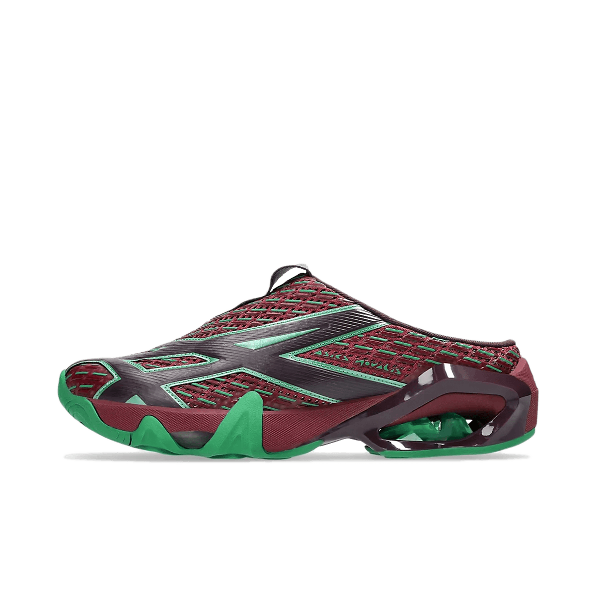 Kiko Kostadinov x ASICS Novalis Gel-Styrax Mule 'Earthy Maroon'