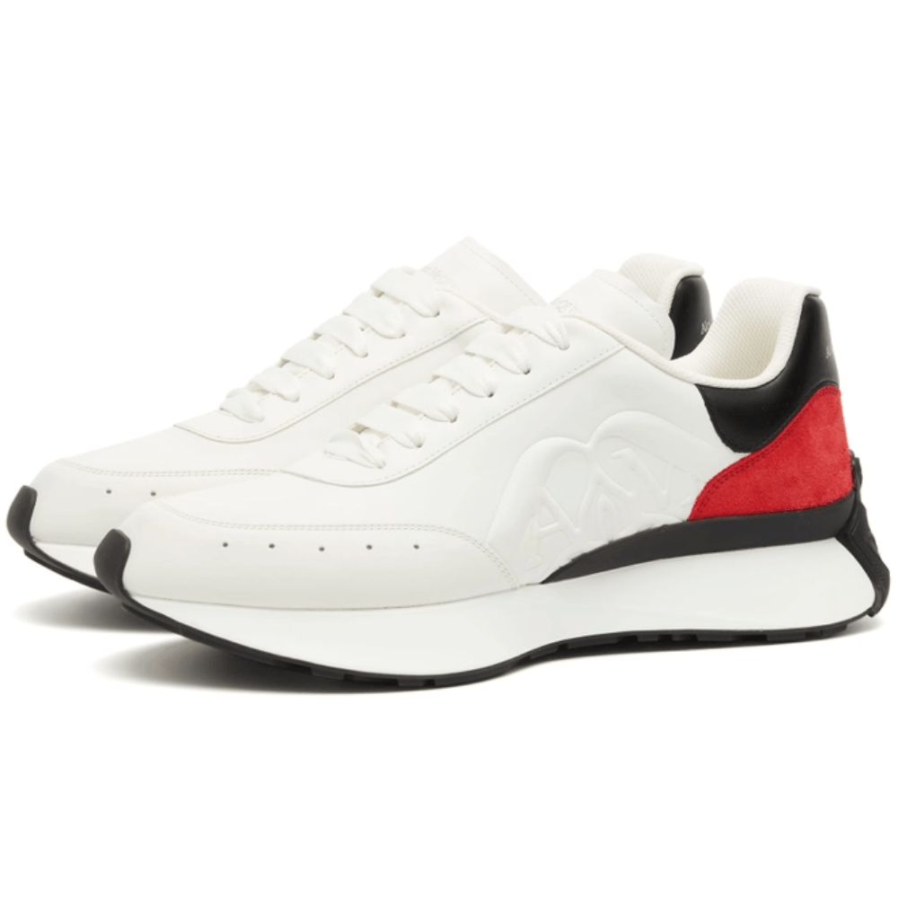 Alexander McQueen Sprint Runner Black Tulip