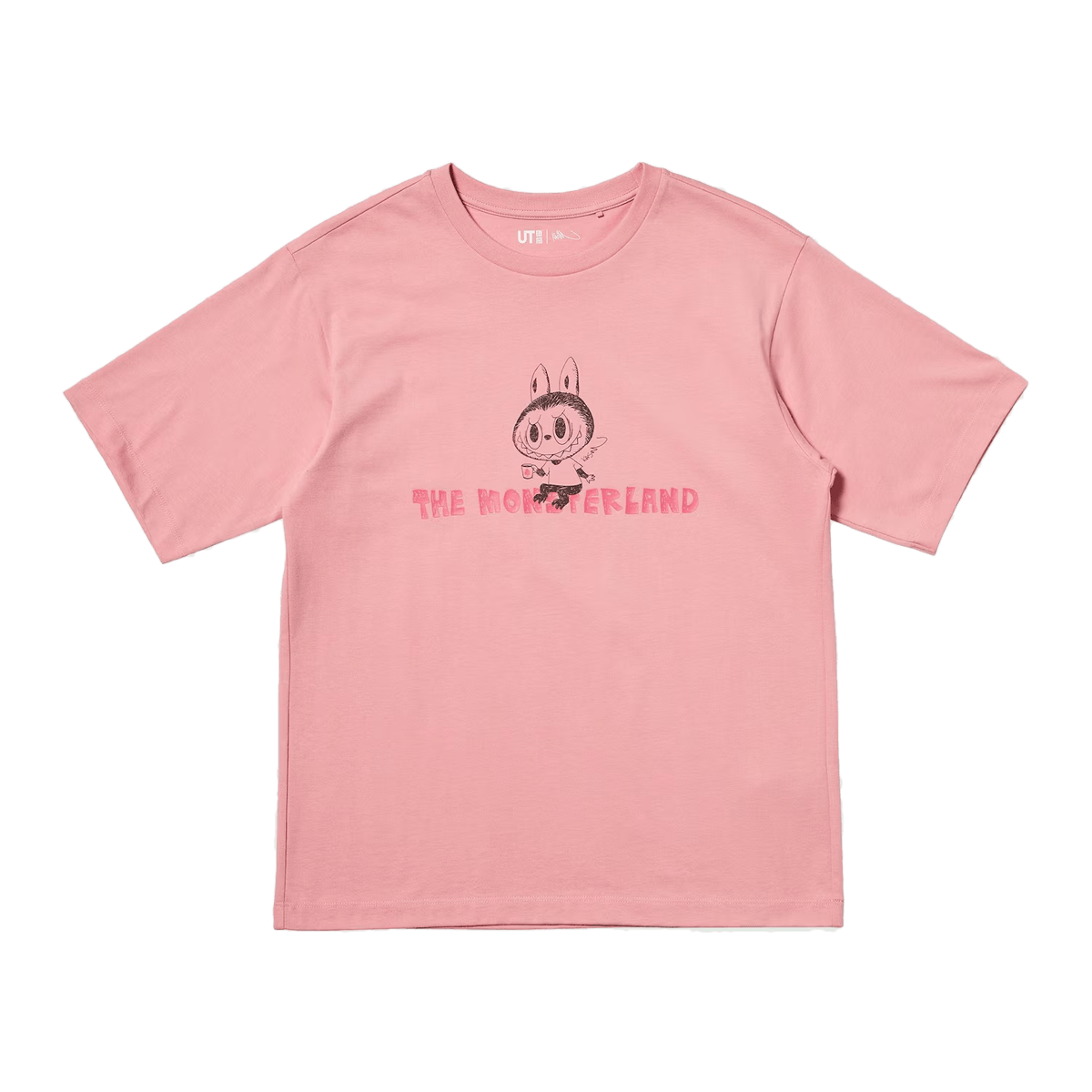 Labubu x UNIQLO Pop Mart UT T-Shirt 'Pink'