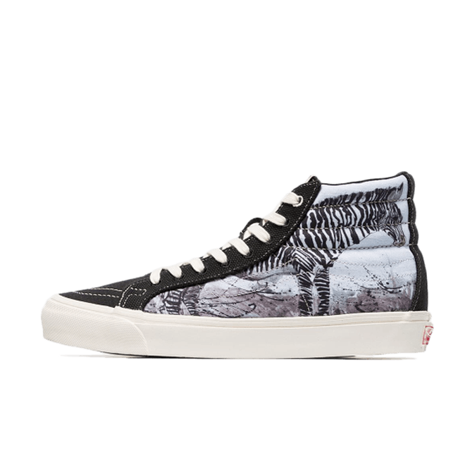 Ralph Steadman X Vans Hi 'Zebra'