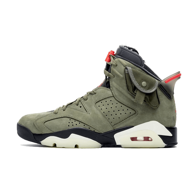 Travis Scott X Air Jordan 6 'Medium Olive'