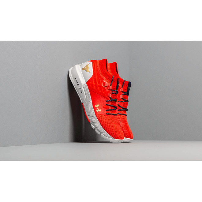 Under Armor Project Rock 2 Blood Orange/ Halo Gray