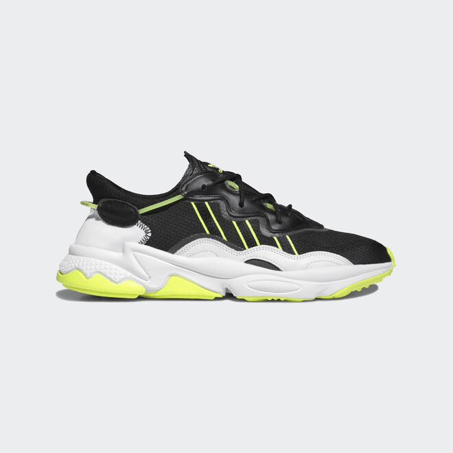 Adidas Ozweego Sneakers Black/White/Solar Yellow EG7448 – Men’s 6.5 / Women’s 8 adidas Ozweego Black White Yellow for Sale | Authenticity  main image 3