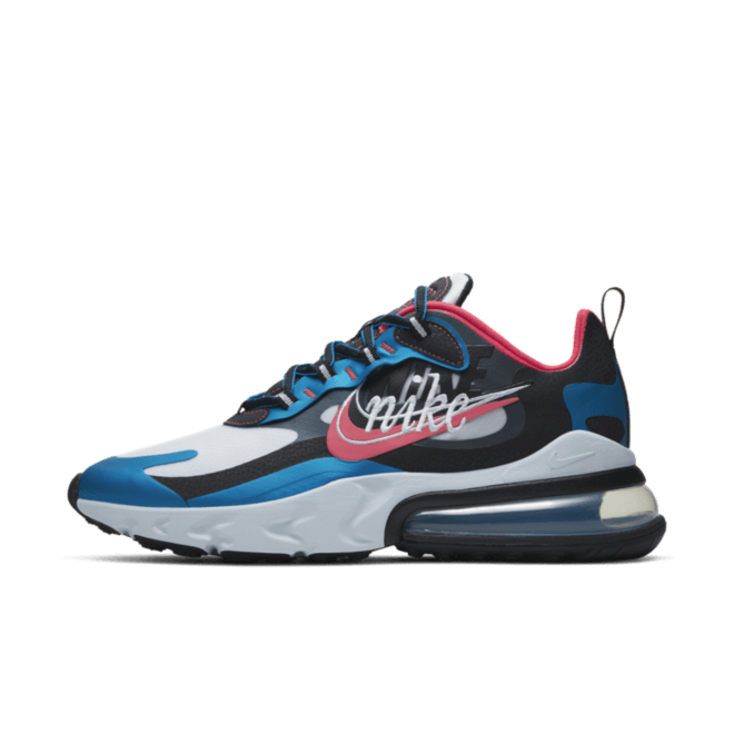 Nike Air Max 270 React 'Script Swoosh' CT1616-400 The Drop Date - Main Image