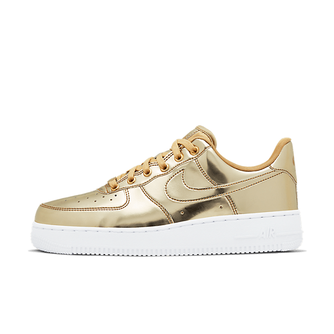 Nike WMNS Air Force 1 SP 'Gold' - Liquid Metal Pack