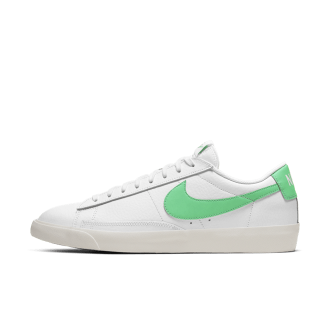 Nike Blazer Low Leather 'Green Swoosh'
