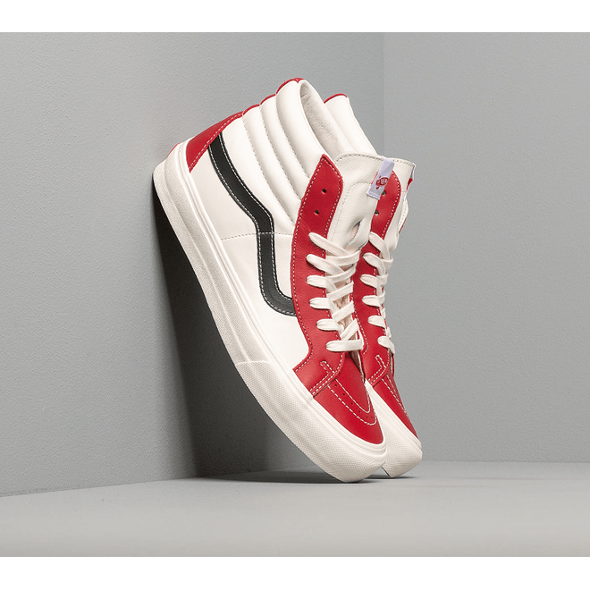 Vans Sk8-Hi Reissue Vl (Leather) Chilli Pepper/ Marshmallow/ Black