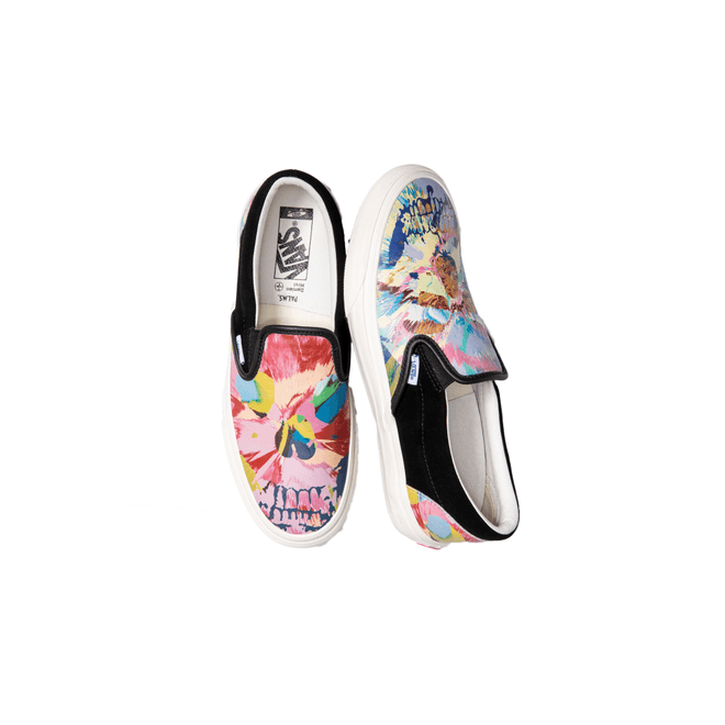 Vans Classic Slip-On VLT LX Damien Hirst Skull Splatter