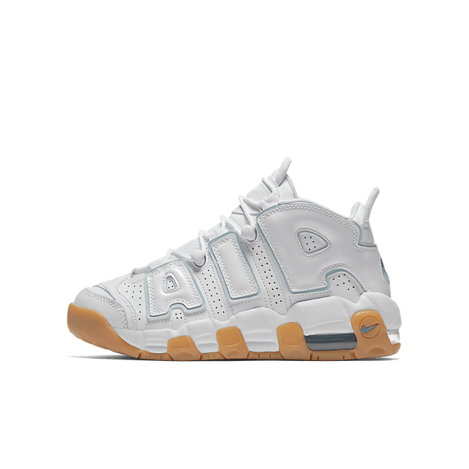 Nike Air More Uptempo White Aqua Gum (GS)