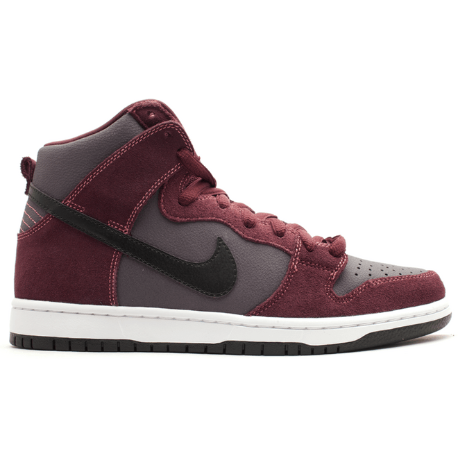 Nike Dunk SB High Deep Burgundy Gridiron