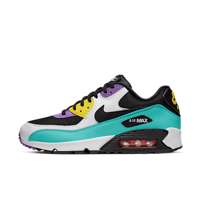 Nike Air Max 90 Black Bright Violet White