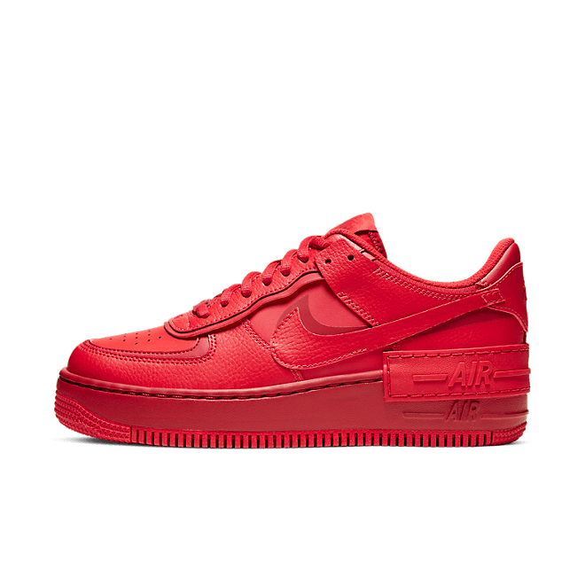 Nike Air Force 1 Low Shadow Triple Red (W) | CU3012-661 | The Drop 