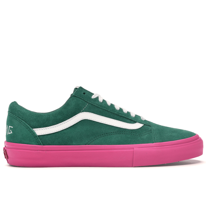 Vans Old Skool Pro S Golf Wang Green Pink