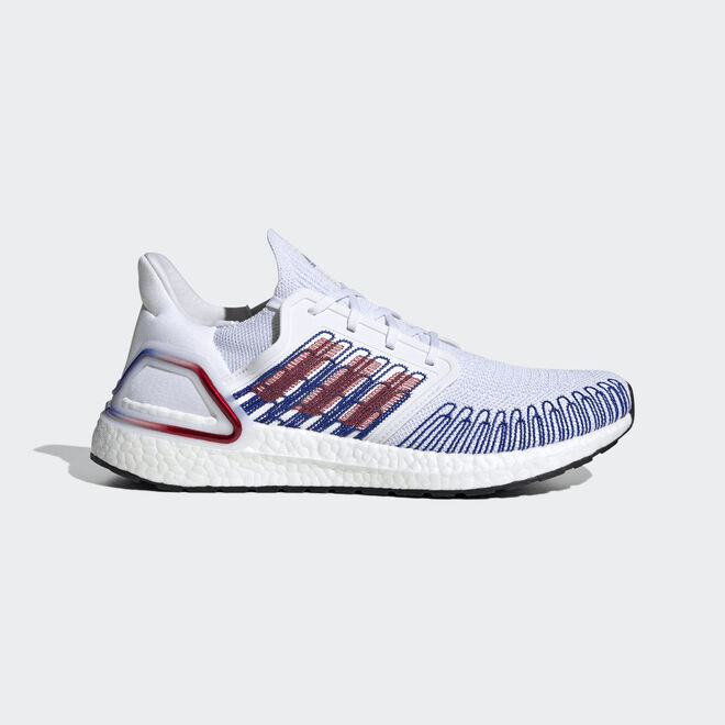 adidas Ultra Boost 20 Scarlet Royal Blue