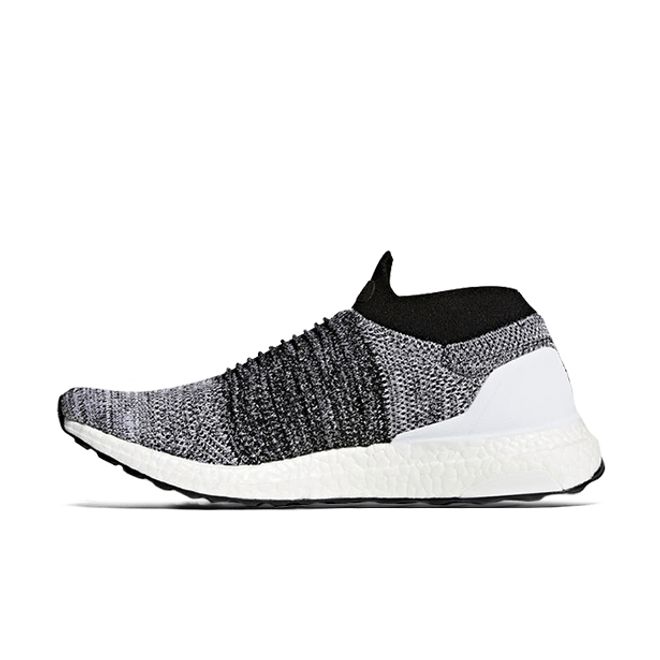 adidas Ultra Boost Laceless Black White